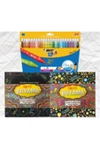 Bic Mandala Büyükler Için Boyama Seti - 2 Kitap Ve 24 Keçeli Kalem B.s - 2
