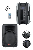 Lastvoice LS-P2915 Portatif Taşınabilir Mikrofonlu Şarjlı Ses Sistemi Hoparlör 15 İNÇ 850 WATT - 1