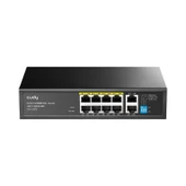 Cudy FS1010PG 8 Port 10/100 Yönetilemez +2 Port Gigabit Desktop (8 Port Poe+) 120W Switch - 1