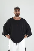 Aerobin Keten Oversize T-Shirt - 3