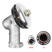 Kmtmak Motorlu Tırpan Redüktör 28mm 9 Diş Frezeli Ot Motoru Rediktörü thumbnail 2