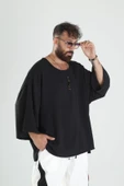 Aerobin Keten Oversize T-Shirt - 2