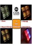 Cata 200W 6400K Taşınabilir Şarjlı Solar LED Projektör CT-4698 - 5