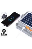 Cata 200W 6400K Taşınabilir Şarjlı Solar LED Projektör CT-4698 - 6
