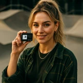 Mioji Action 12X 4K 60FPS 20MP Çift Ekran Wifi 170° Aksiyon Kamerası - 4