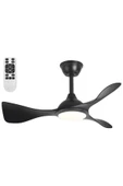 Cata ZÜRİH LEDLİ TAVAN VANTİLATÖRÜ SİYAH (KUMANDALI) - 1