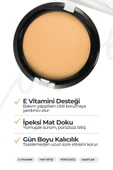 Mineral Compact Powder Kusursuz Mat Bitişli Kompakt Pudra Soft Beige - 3