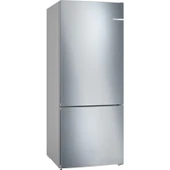 Bosch KGN76VIE0N Alttan Donduruculu Buzdolabı 186 x 75 cm Kolay Temizlenebilir Inox No-Frost - 1