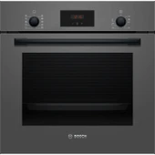 Bosch Gri 3 Lü Ankastre Set 326 (HBF512BH1T-POP6C9P30O-DWK64PJ70T) - Baca Borusu ile Birlikte - 2