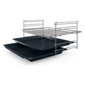 Bosch HBF512BH1T 66 L Ankastre Fırın Gümüş - 2