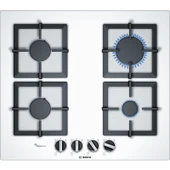 Bosch PPP6A2B20O Doğalgazlı Beyaz Cam Ocak - 1