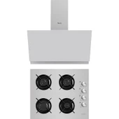 Ferre Grey Grion 2'li Ankastre Set ( G 2140 Ce Ankastre Ocak + D031 Davlumbaz ) - 1