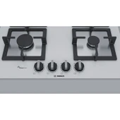 Bosch PPP6A2B20O Doğalgazlı Beyaz Cam Ocak - 2