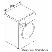 Siemens WG44A2X0TR 9 kg 1400 Devir Çamaşır Makinesi - 3