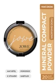 Mineral Compact Powder Kusursuz Mat Bitişli Kompakt Pudra Soft Beige - 1