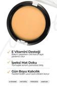 Mineral Compact Powder Kusursuz Mat Bitişli Kompakt Pudra Golden Beige - 4