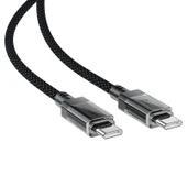 Acefast USB-C to USB-C PD60W Güç 1.2 Metre Kablo PPS 2.0 - Super Hızlı Şarj - Apple Uyumlu Type-C Şarj Data Kablosu - C12-03 - 2
