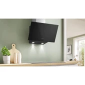 Bosch DWK63PJ61T Duvar Tipi Davlumbaz 60 cm Siyah Cam - 1