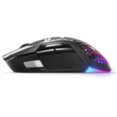SteelSeries Aerox 5 Wireless SSM62406 Optik 9 Tuş 18000 CPI RGB Siyah Kablosuz Gaming (Oyuncu) Mouse thumbnail 3