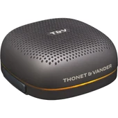 THONET Vander Duett HK096-03606 10W RMS Gun Metal Bluetooth Taşınabilir Hoparlör thumbnail 1