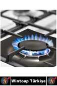 Yanmaz Yapışmaz Kaymaz Ocak Brülor Yağ Kir Koruyucu Kolay Temizlenir Ocak Koruyucu Ped 4'lü Set thumbnail 2