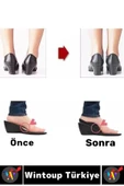 Unisex Gündelik Kullanım Konforlu Destekleyici Ayak Düz Taban Düzeltici Esnek Silikon Topuk Yastığı - 3