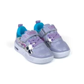 Kız Bebe Lila Işıklı Cırtlı Sneaker Spor Ayakkabı thumbnail 1