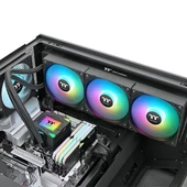 THERMALTAKE 360MM LA360 CL-W459-PL12SW-A AM5-1851P RGB SIVI SOĞUTMALI İŞLEMCİ FANI thumbnail 5