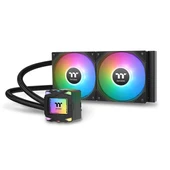 THERMALTAKE 240MM LA240 CL-W457-PL12SW-A AM5-1851P RGB SIVI SOĞUTMALI İŞLEMCİ FANI thumbnail 1