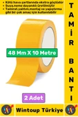 Ultra Güçlü Su Neme Dayanıklı Çok Amaçlı Montaj Onarım İzolasyon Tamir Bantı Sarı 48 Mmx10 Mtr 2 Adt - 1