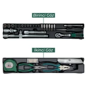 Fixonic FOTC078 78 Parça Dolu Metal Alet/Takım Çantası thumbnail 2