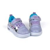 Kız Bebe Lila Işıklı Cırtlı Sneaker Spor Ayakkabı thumbnail 2