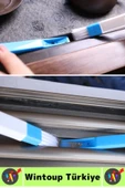 Ergonomik Elektronik Kapı Pencere Köşe Zor Nokta Çok Amaçlı MİNİ Detay Temizlik Fırçası Faraş 2 in 1 thumbnail 3