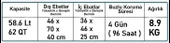 Coleman Xtreme Wheeled 62QT Tekerlekli Soğutucu Buzluk 58.6 Lt - Lacivert - 7