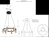 Pınto Ledlı 6'lü Avize - 3