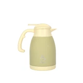 Big Therm 1.5 Lt Paslanmaz Çelik Krem Çay Termosu, 24 Saat Soğuk, 12 Saat Sıcak Tutma - 1