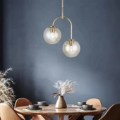 Portual 2'li Antik Lak Avize - 2