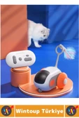 Evcil Hayvan Kedi Fiziksel Gelişm İlgi Çekici Eğlenceli Şarjlı Uzaktan Kumandalı Robot Kedi Oyuncağı thumbnail 5