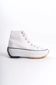 ROMA Bağcıklı Ortopedik Taban Kadın Sneaker Spor Ayakkabı TBT - Beyaz - 6