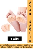 Gündelik Konforlu Ayak Baskı Ağrı Azaltan Estetik Görünüme Yardımcı Metatarsal Esnek Silikon Yastık - 1