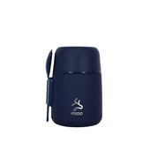 Duo Dine Bebek Lacivert Mama Kabı & Yemek Saklama Termosu, Mug - 8 Saat Sıcak, 12 Saat Soğuk Tutma 500 ml thumbnail 1