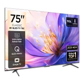 TCL 75T8CGTV 4K QLED 75" 144HZ GOOGLE TV thumbnail 2