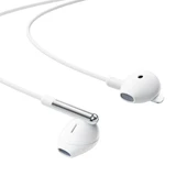 Acefast USB-C Kablolu Mikrofonlu Kulaklık Uzaktan Kumandalı Type-C Kulaklık 1.2 Metre - Beyaz - L3 - 2
