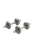 CKSpor 2 Adet 15 Kg Krom Dumbell Seti Çantalı Döküm Plaka Dambıl Seti  CKS15 - 3