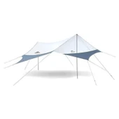 Naturehike Tarp Güneş ve Rüzgar Koruma Tentesi 5.2X4.6 Mt Grey Blue - 1