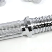 CKSpor 2 Adet 15 Kg Krom Dumbell Seti Çantalı Döküm Plaka Dambıl Seti  CKS15 - 9