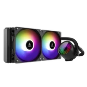 Segotep Bevere 240 Argb Siyah Sıvı İşlemci Soğutucusu Am5 Ve Lga1700 Uyumlu - 1