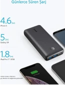 Anker A1363 PowerCore Select 20000 mAh Taşınabilir Hızlı Şarj Cihazı, PowerIQ 2.0 18W Çift Çıkışlı, Siyah thumbnail 8