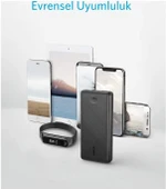 Anker A1363 PowerCore Select 20000 mAh Taşınabilir Hızlı Şarj Cihazı, PowerIQ 2.0 18W Çift Çıkışlı, Siyah thumbnail 9