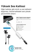 harry Samsung-xiaomi Uyumlu Type-c Kulaklık Dönüştürücü 3.5 Mm Jack Girişli Ses Adaptörü 5g Uyumlu - 5